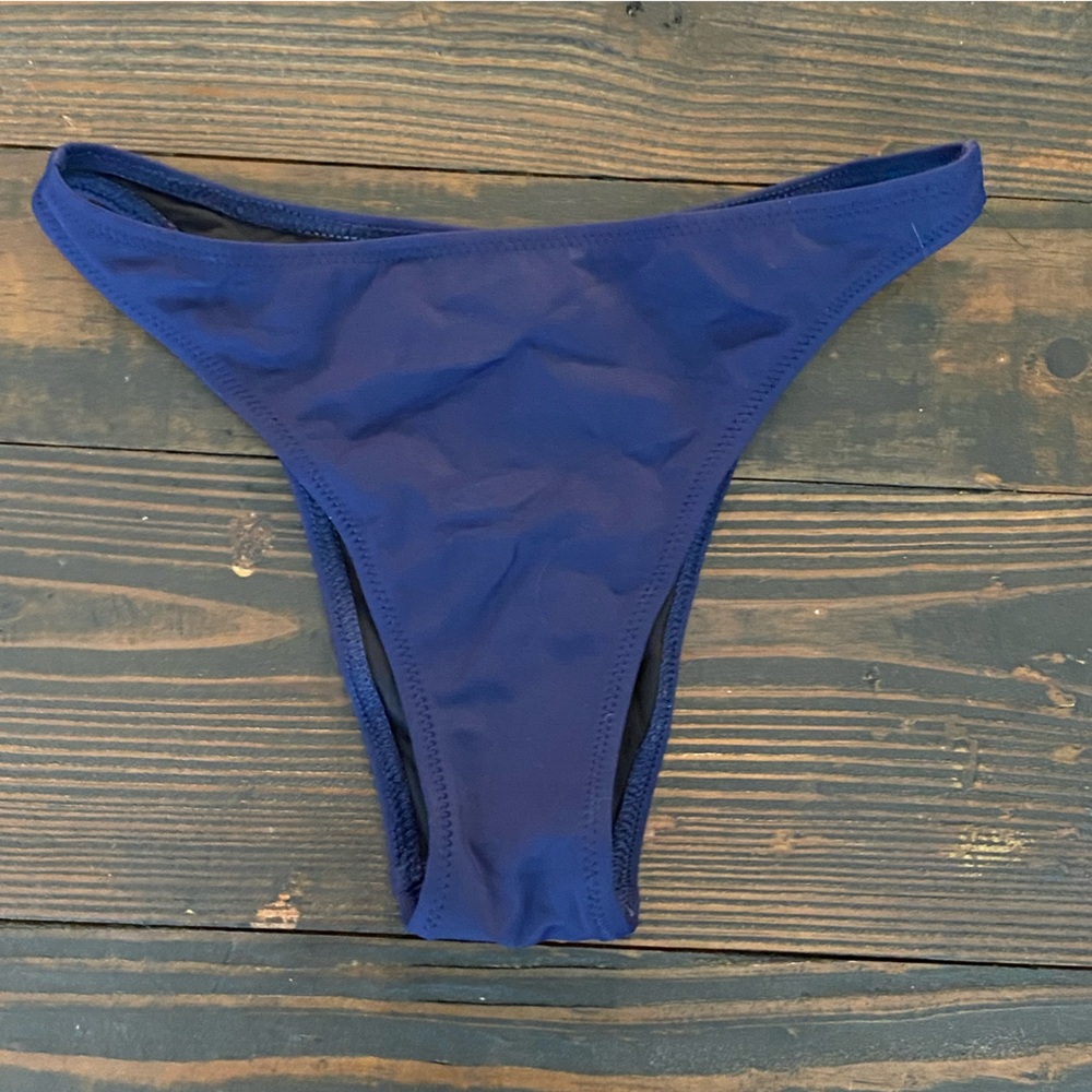 Solid & Striped Bikini Bottom - image 1